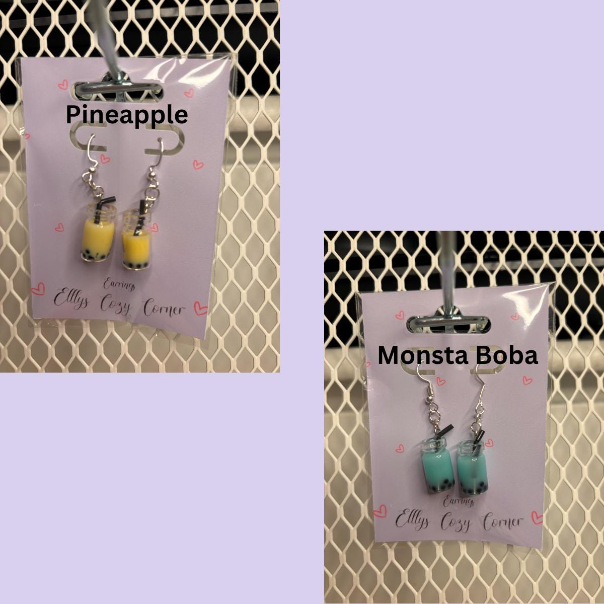 Dangle Earrings - Boba