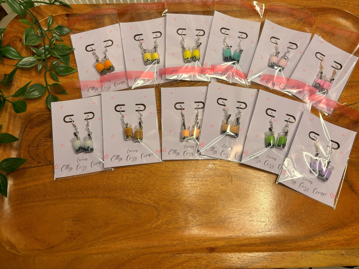 Dangle Earrings - Boba